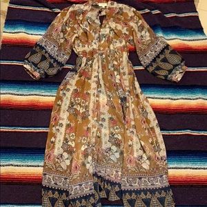 Floral duster/dress